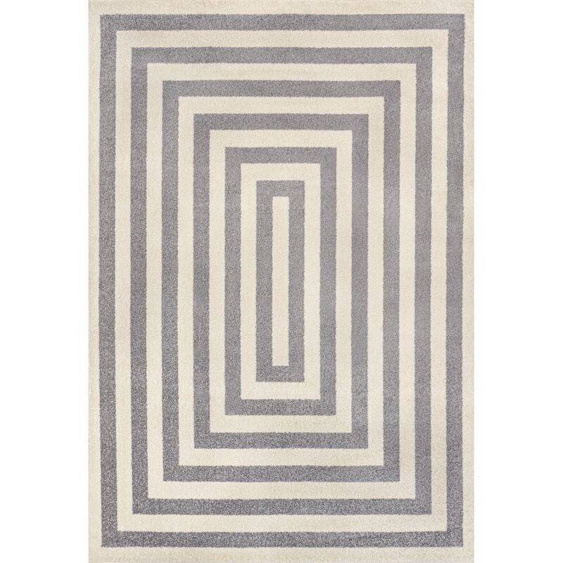Bandol Modern Classic Mitre Stripe Area Rug