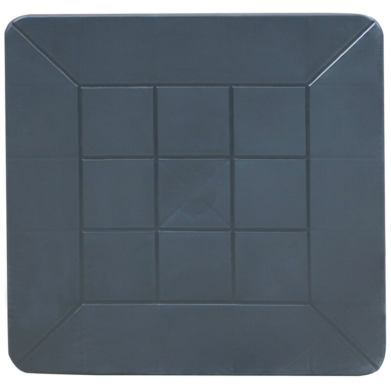 Sunnydaze 18.5 in Plastic Square Patio Side Table