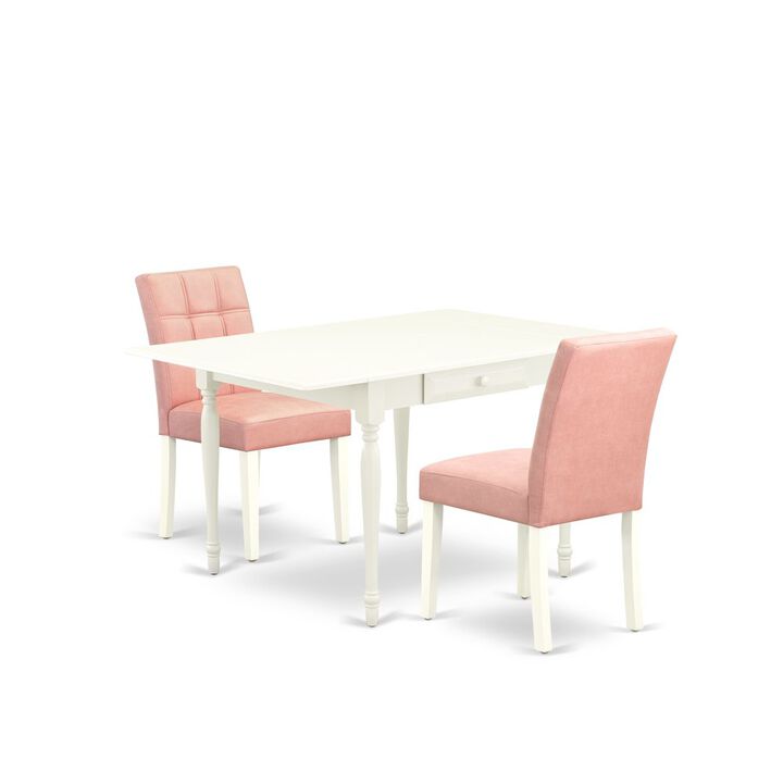 3 Piece Dinner Table Set contain A Dining Table