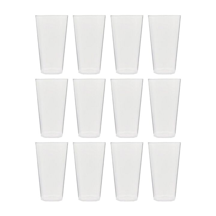 Polycarbonate Drinkware dia.3" h:4.75" 10 oz. Round Clear Polycarbonate Tumbler (Set of 12)