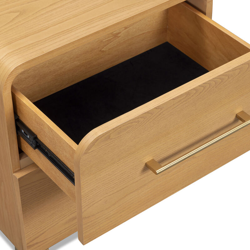 Marissa Washed Ash Nightstand image number 2