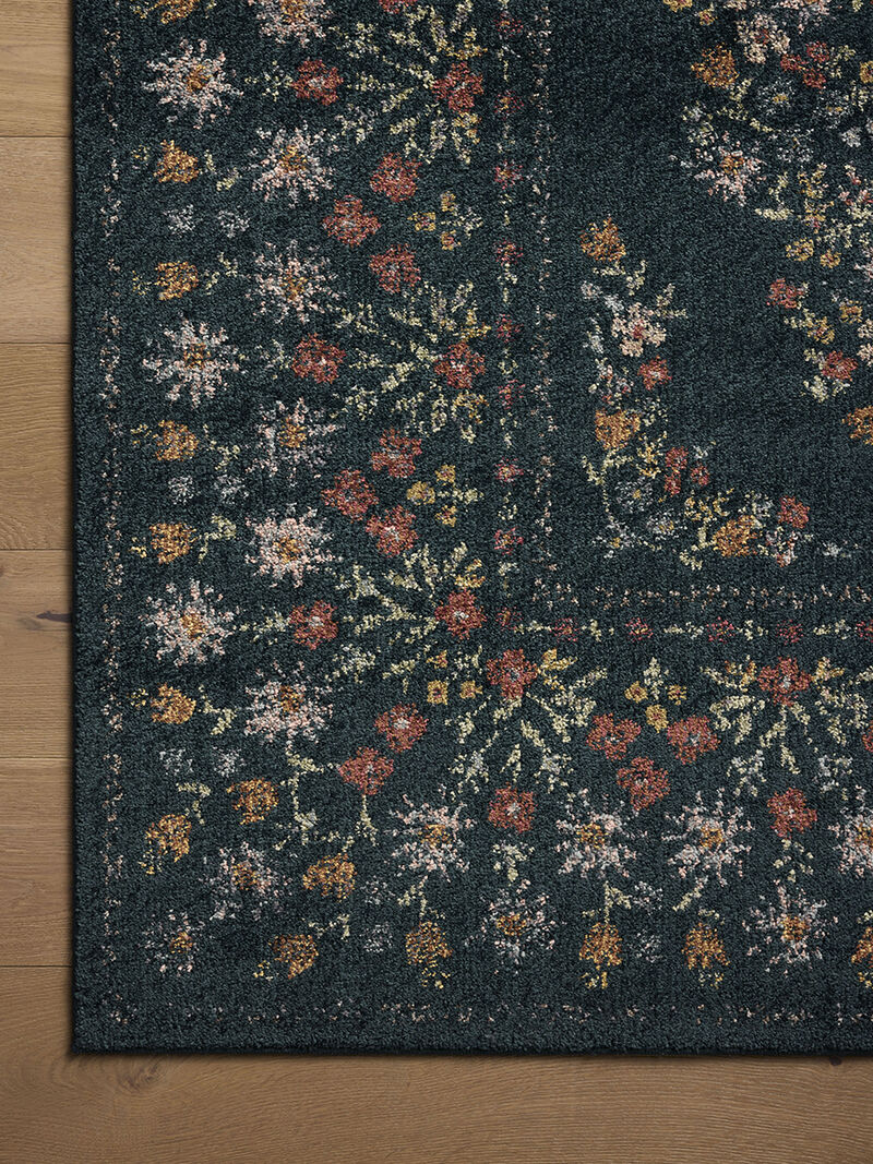 Laurel LAU-02 Navy 9''2" x 12''2" Rug by Rifle Paper Co.