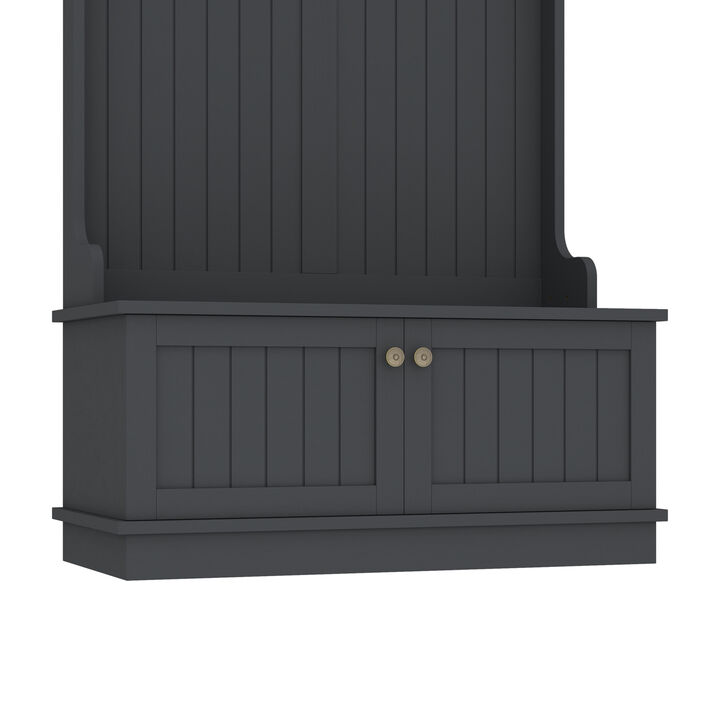 Jognas Hall Tree with Storage Shoe Bench