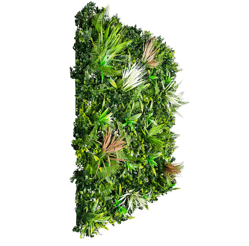 Luxury Wild Tropics Artificial Vertical Garden 40" x 40" 11SQ FT Commercial Grade UV Resistant