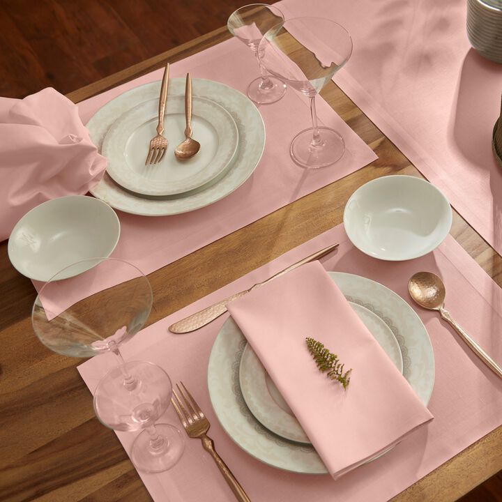 Cotton Linen Dinner Napkins - Dru - Cotton Linen Plain