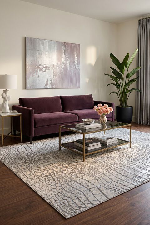 Catalyst Canberra Tap Shoe 2'2" x 8' Runner Rug
