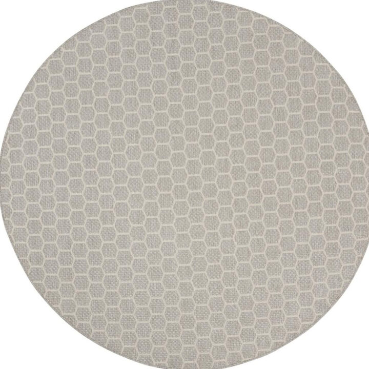 HomeRoots Abstract Non Skid Area Rug