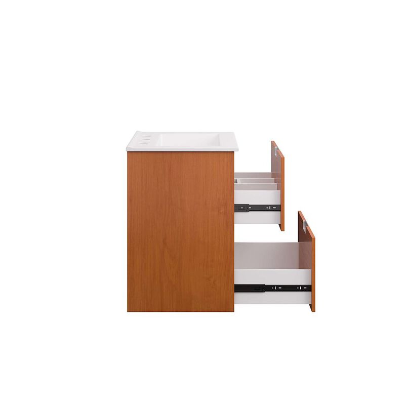 Scenic 18" Wall-Mount Bathroom Vanity image number 5