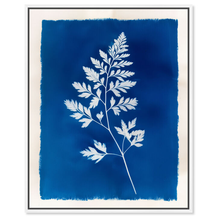 Prussian Fern I Floral and Botanical Canvas Print by Art Remedy