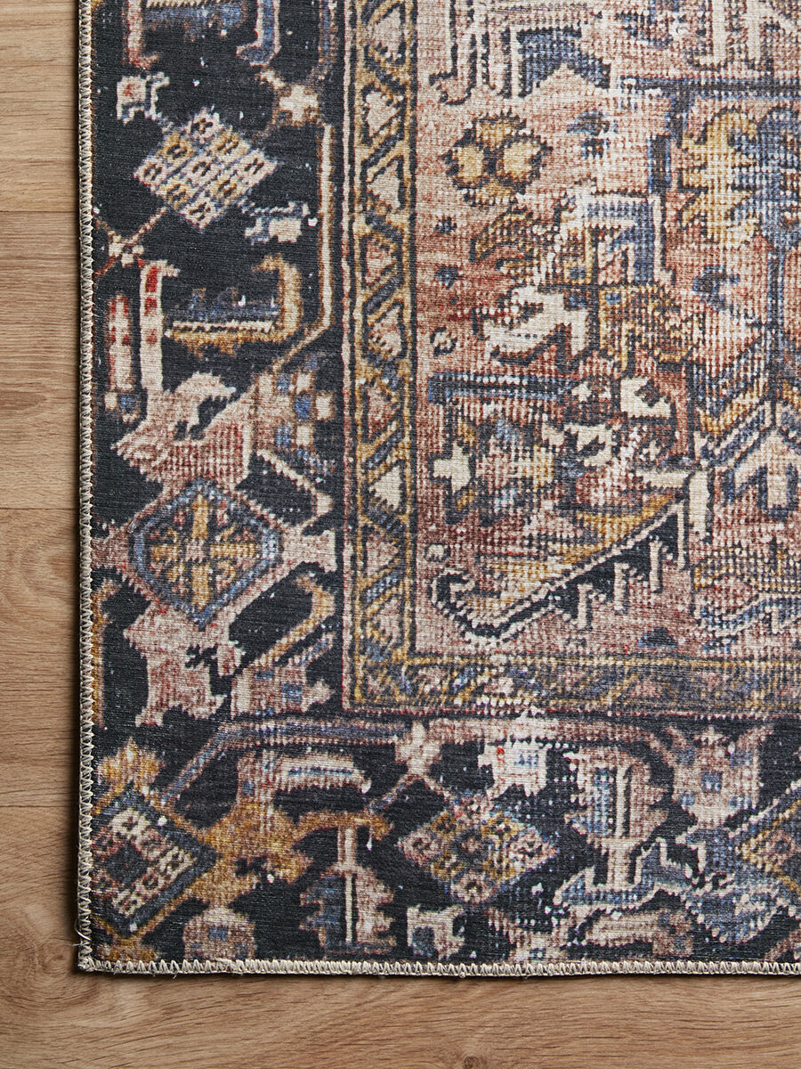 Jules JUL02 Terracotta/Multi 3'6