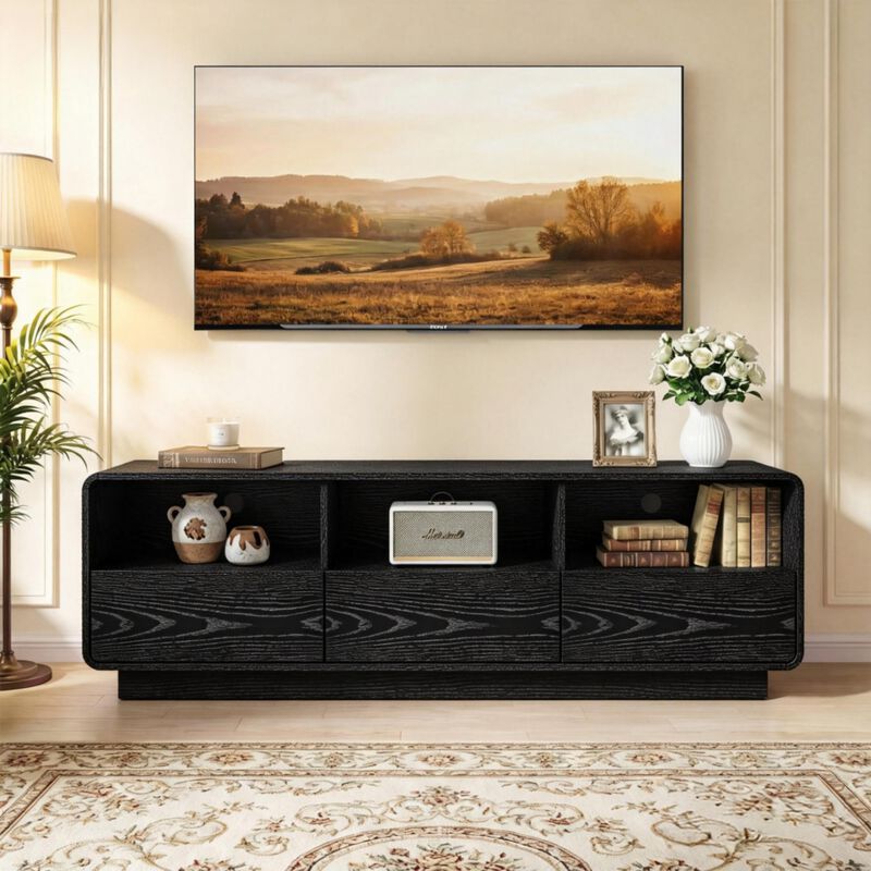 Tust LED Light Equipped TV Stand image number 6