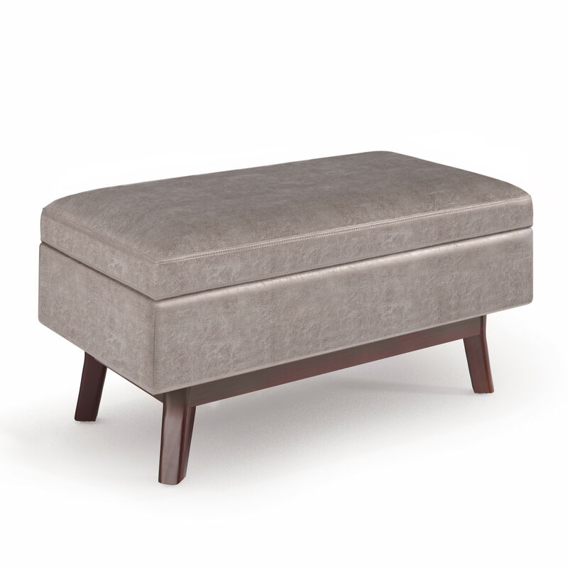Owen Small Rectangular Storage Ottoman image number 0