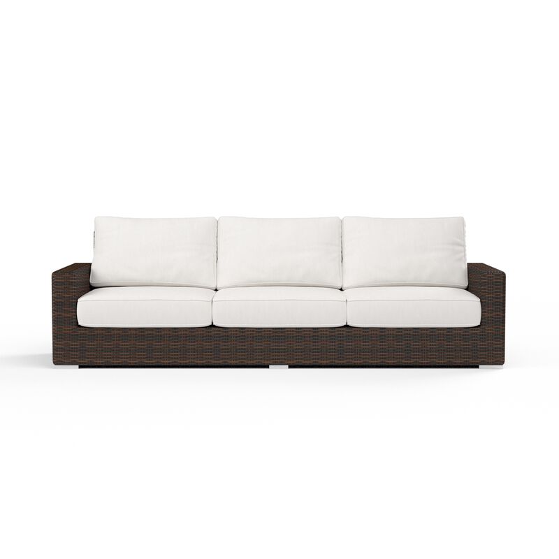 Montecito Sofa in Canvas Flax w/ Self Welt