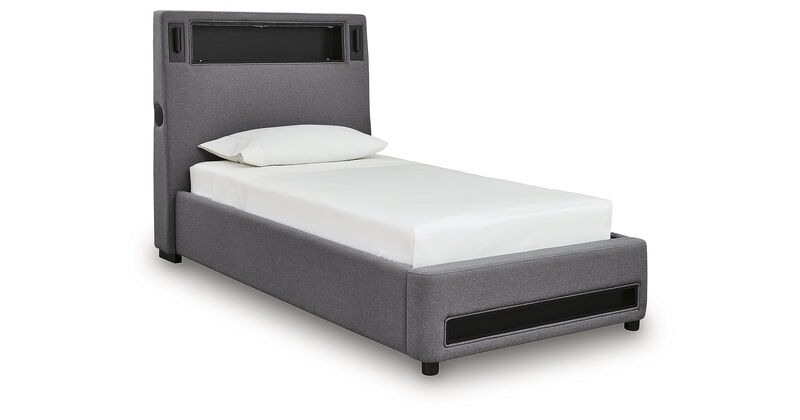 Cayberry Twin Upholstered Bed image number 0