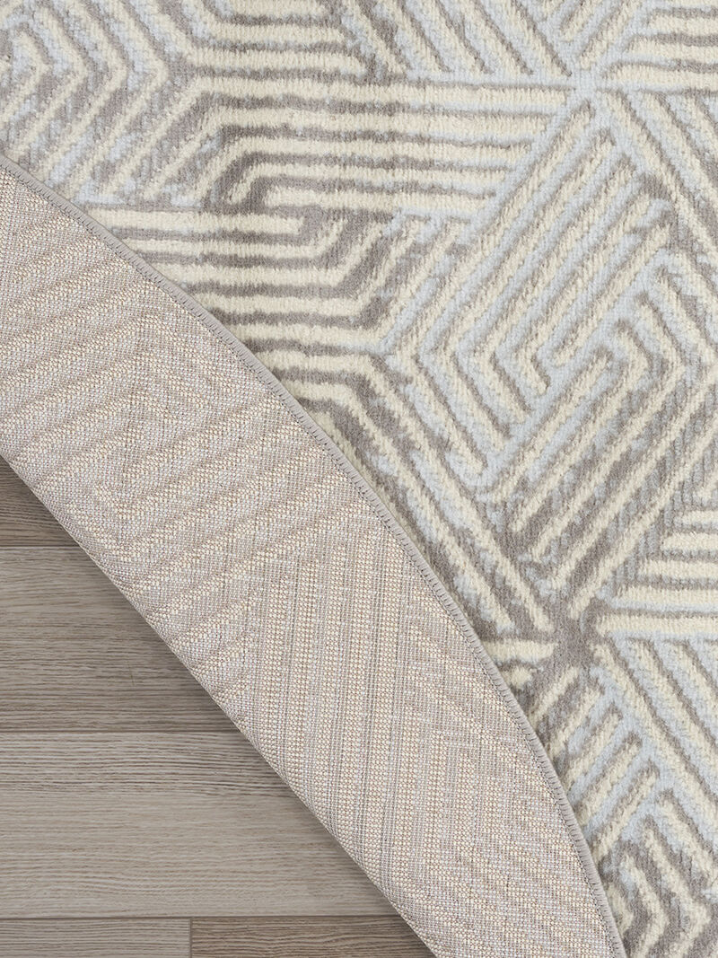 Grafix GRF39 Gray 8'6" x 12' Rug