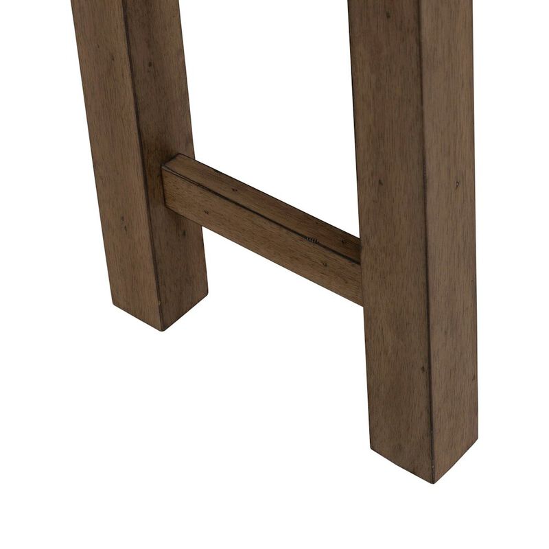 Liberty Furniture Brook Bay Upholstered Counter Height Bench for Dining Room - Sandstone Brown image number 4