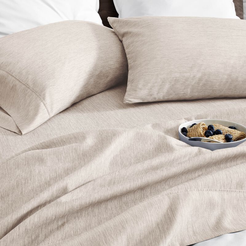 Ultra Soft Heathered Sheet Set image number 4