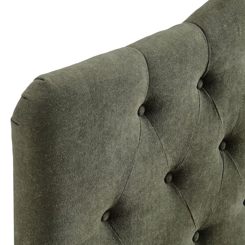 Annabel Premium Linen Blend Full Headboard image number 5