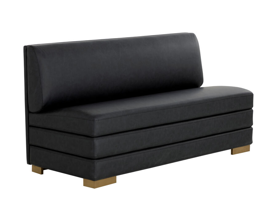 Weston Bravo Black Banquette