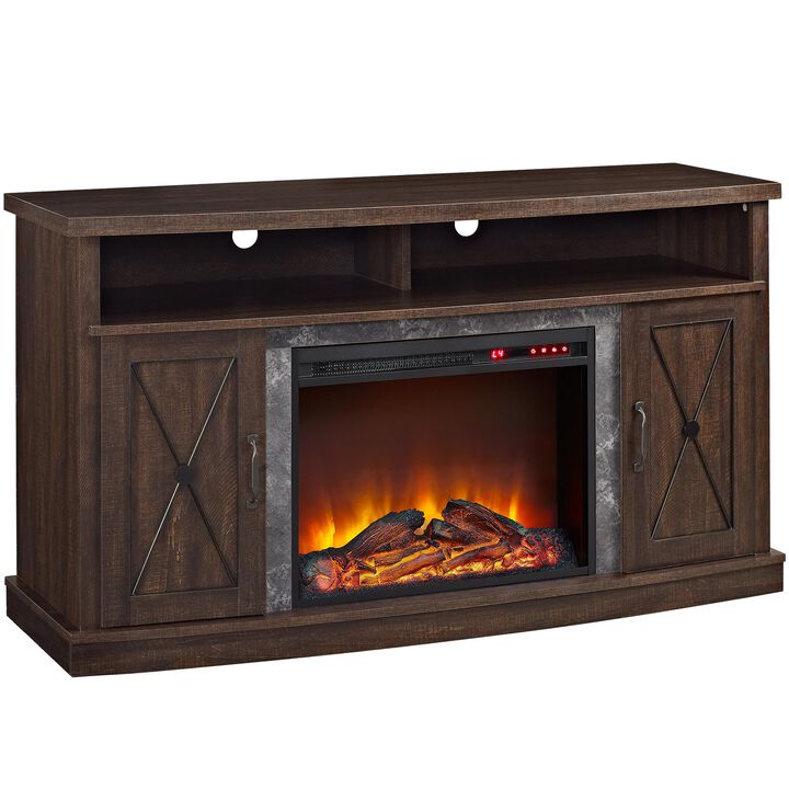 Barrow Creek Electric Fireplace TV Stand for TVs up to 60"