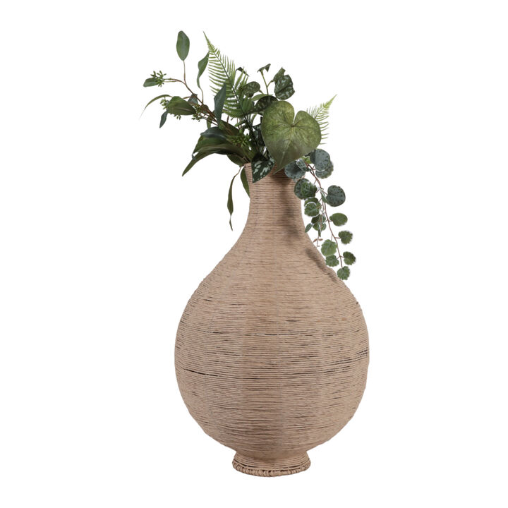 24x16" Woven Vase, Natural