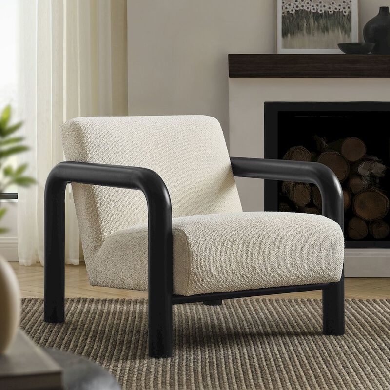 Sereno Boucle Accent Chair image number 7