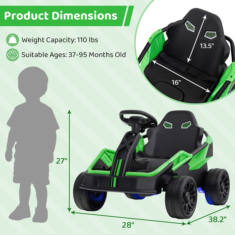 12V Electric Ride-On UTV for Big Kids with Remote Control and Music image number 5