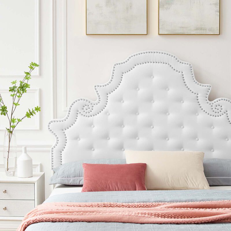 Modway - Gwyneth Tufted Performance Velvet Full Platform Bed image number 9