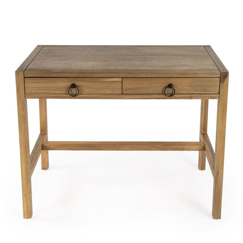 Butler Specialty Lark Natural Wood Desk, Light Brown
