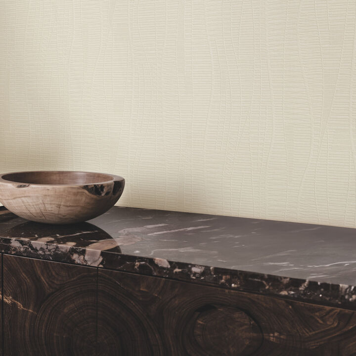 Amir Beige Embossed Wallpaper (Set of 2)
