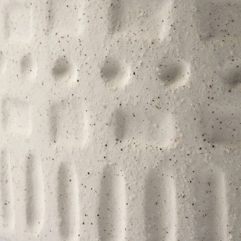 Decorative Happy Face Tribal Vase for Living Room or Dining Table