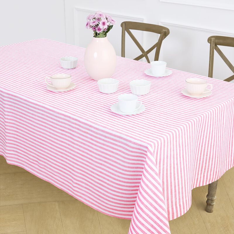Linen Tablecloth - Amalfi Stripe image number 1