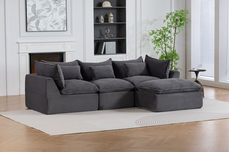 Luldho 3Seat Sectional Sofa image number 7