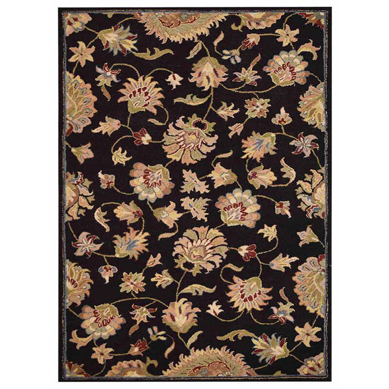 RUGSOTIC CARPETS HAND TUFTED WOOL ECO-FRIENDLY AREA RUGS  - Rectangle Shape, Size, Classic Oriental Traditional  Design, High Pile Handmade Area Rugs for Living Room, Bed Room (K00653) image number 0