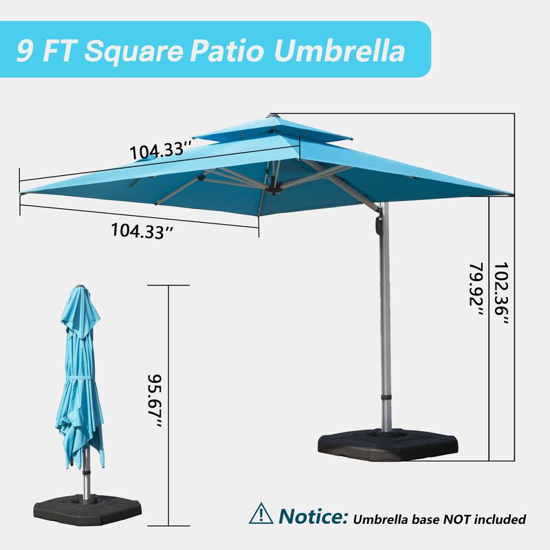 best umbrella for small patio 7 Best Half Umbrella Options for Small Spaces  Golden Coir VietNam