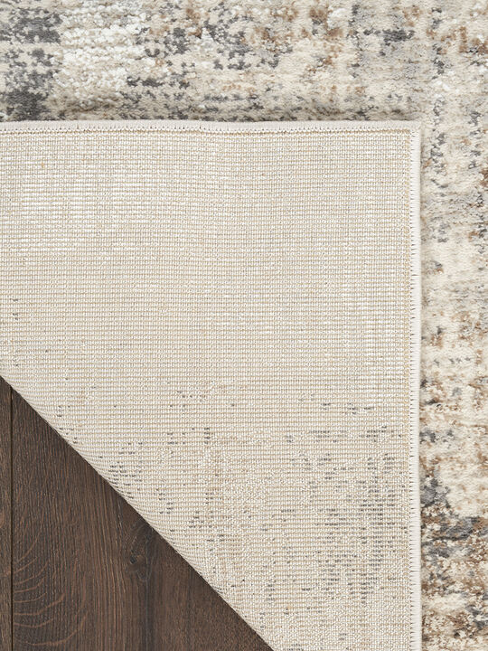 Sustainable Trends SUT04 Beige/Gray 2'2" x 7'6" Rug