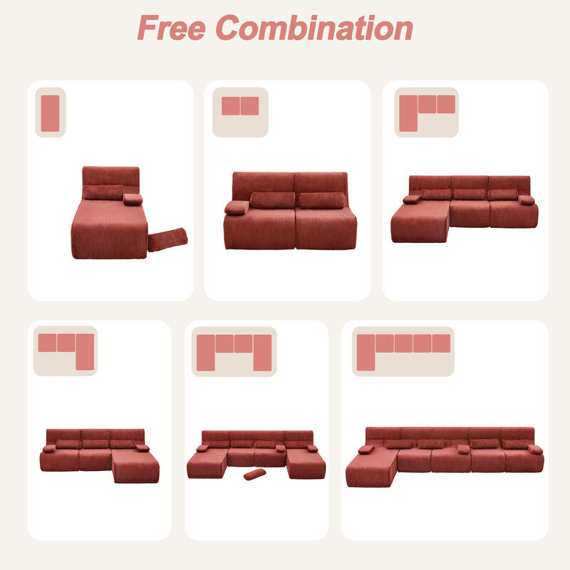 Customizable Modular Sofa image number 3