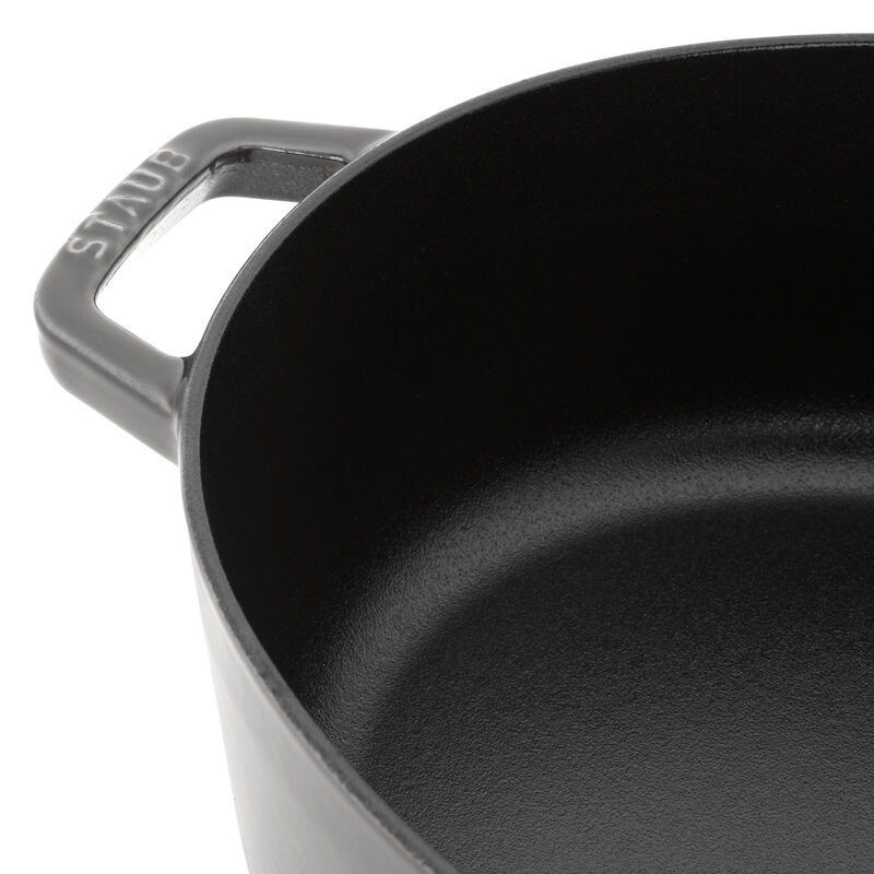 Staub Cast Iron 6.25-qt Shallow Oval Dutch Oven