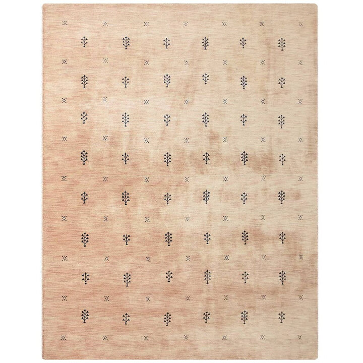 RUGSOTIC CARPETS HAND KNOTTED LOOM WOOL ECO-FRIENDLY AREA RUGS  - Contemporary Modern, High Pile Thick Handmade Anti Skid Area Rugs for Living Room, Bed Room (L00501)