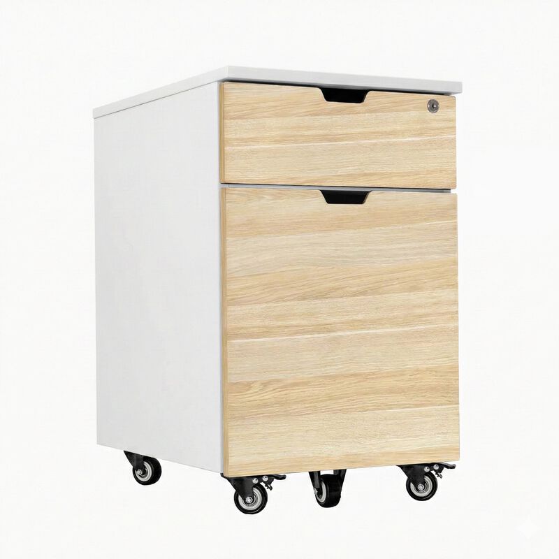 Desky Wooden Minimal Filing Cabinet image number 0