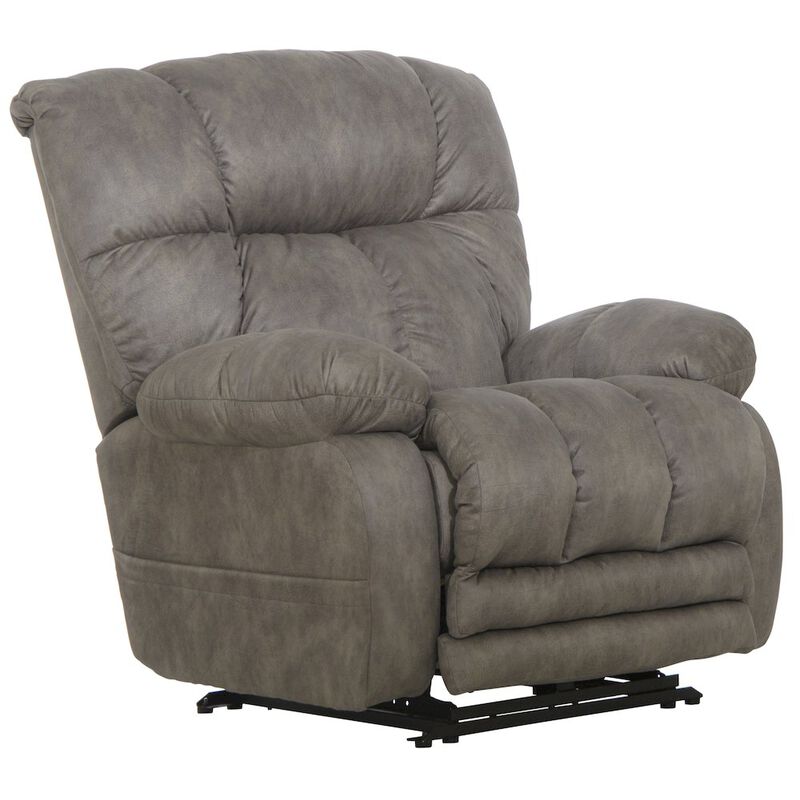 Catnapper Dawkins Oversized Power Lay Flat Recliner with Extra Extension Footrest