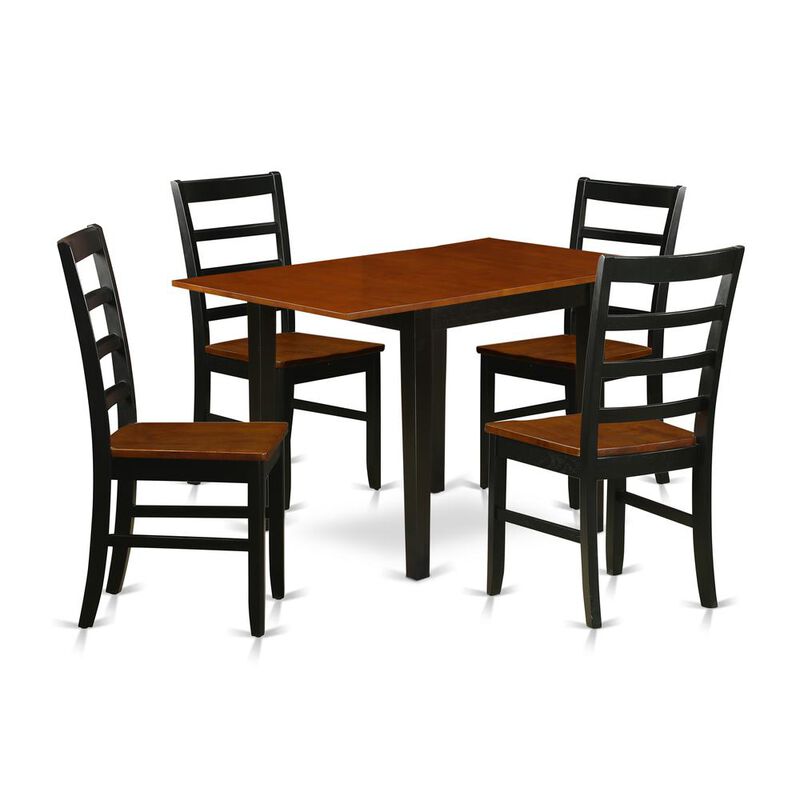 Dining Room Set Black & Cherry