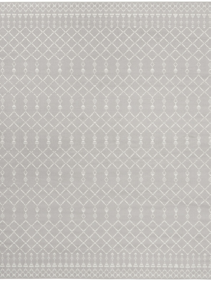 Whimsicle WHS02 Gray 7' x 10' Rug