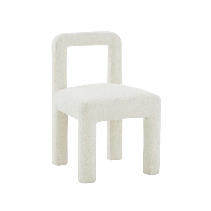 Casafoyer Hazel Cream Boucle Dining Chair
