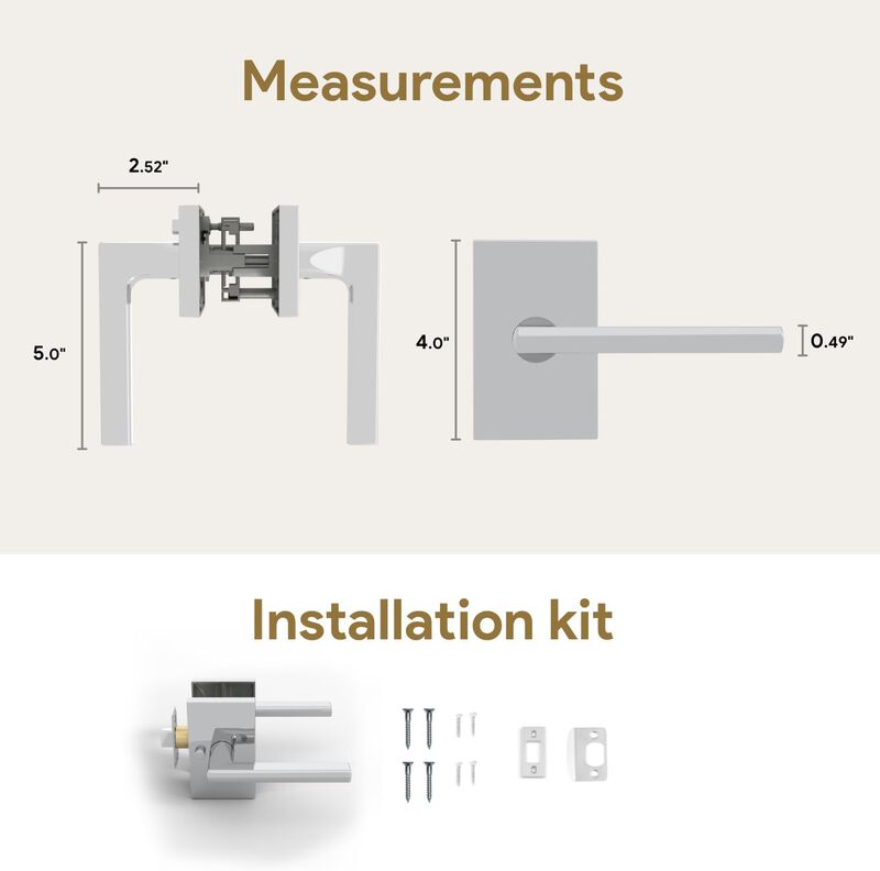 Mega Handles | Glamor Passage Lever