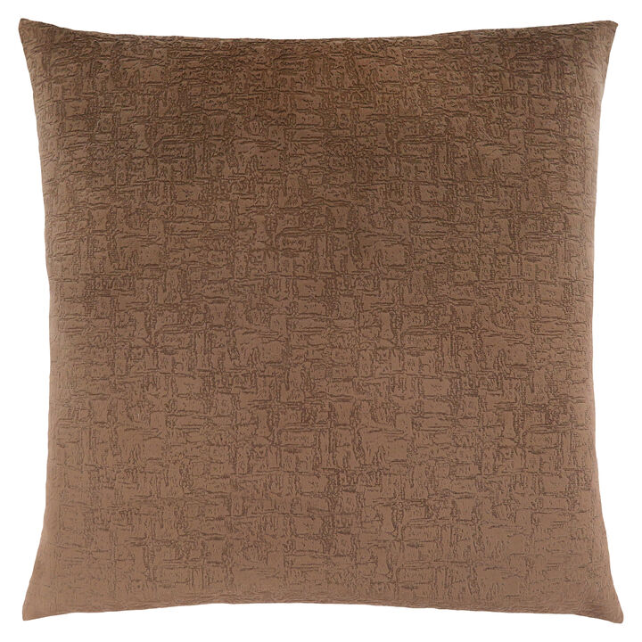 Monarch Specialties I 9276 Pillows, 18 X 18 Square, Insert Included, Decorative Throw, Accent, Sofa, Couch, Bedroom, Polyester, Hypoallergenic, Brown, Modern