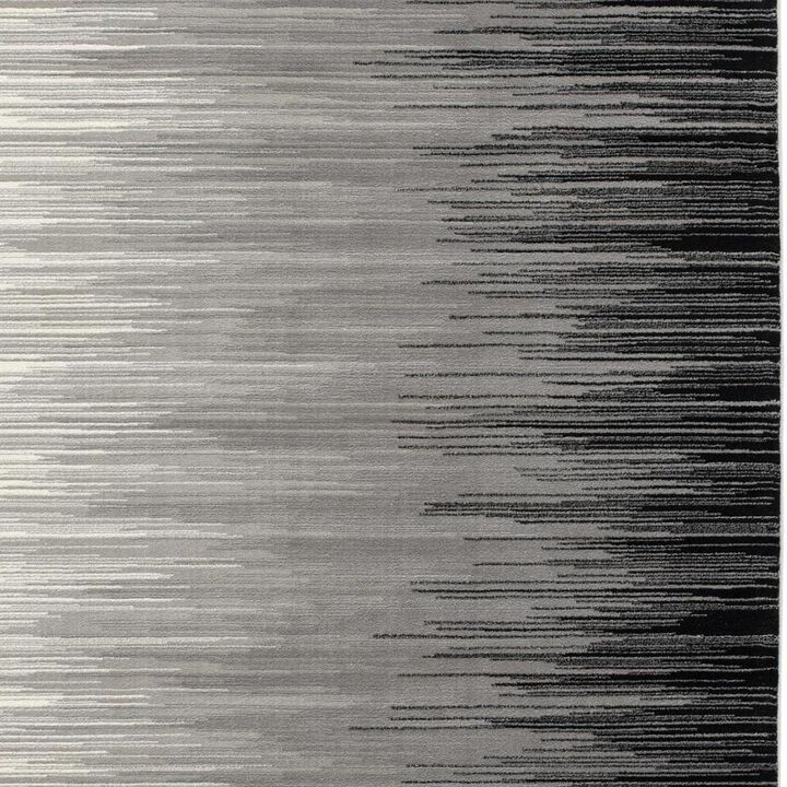 HomeRoots Striped Area Rug