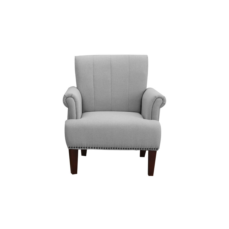 Upholstered Arm Chair with Cushioned Seat for Living Room or Bedroom image number 0