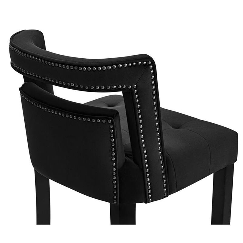 Hart Velvet Counter Stool image number 5