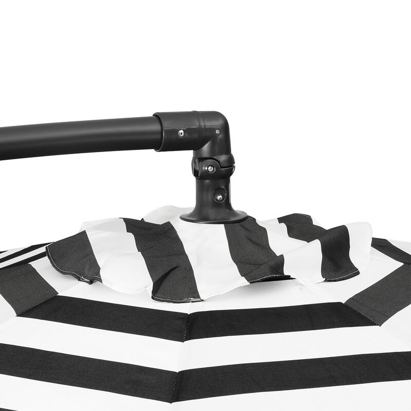 WestinTrends 10 ft. Outdoor / Patio Cantilever Hanging Umbrella